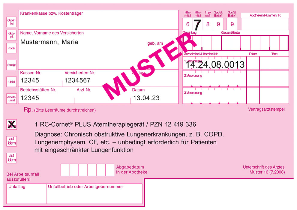 Musterrezept RC-Cornet® PLUS